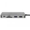 Delock USB Type-C™ Dockingstation 4K - HDMI / VGA / USB 3.1 / SD / LAN / PD 3.0