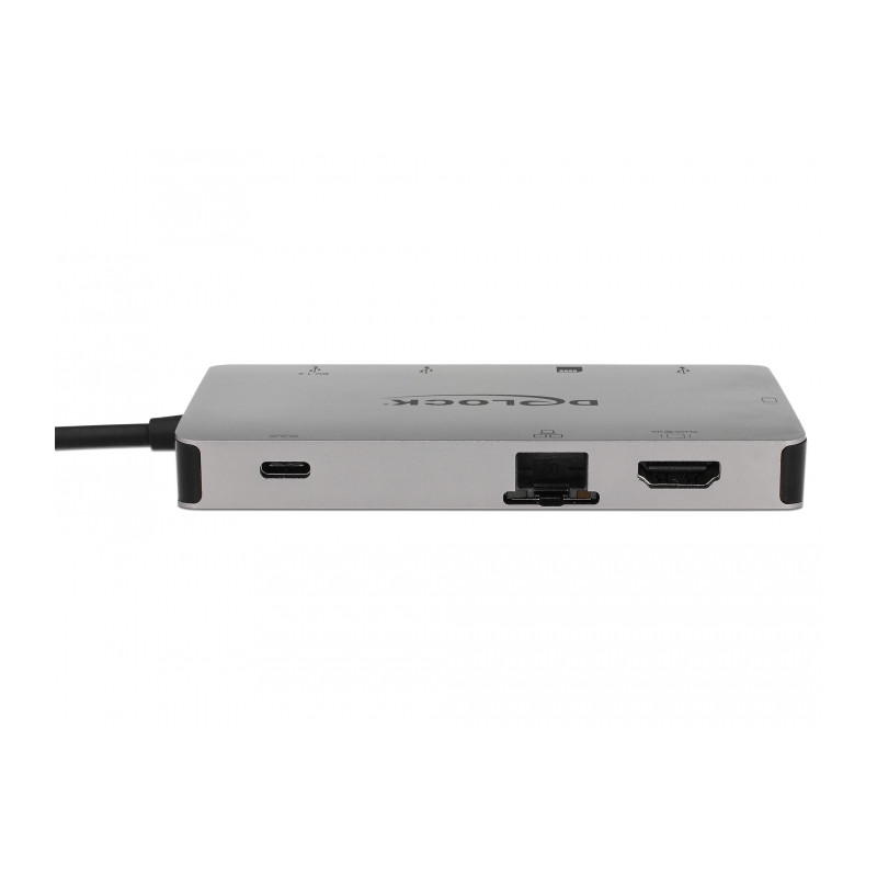 Delock USB Type-C™ Dockingstation 4K - HDMI / VGA / USB 3.1 / SD / LAN / PD 3.0