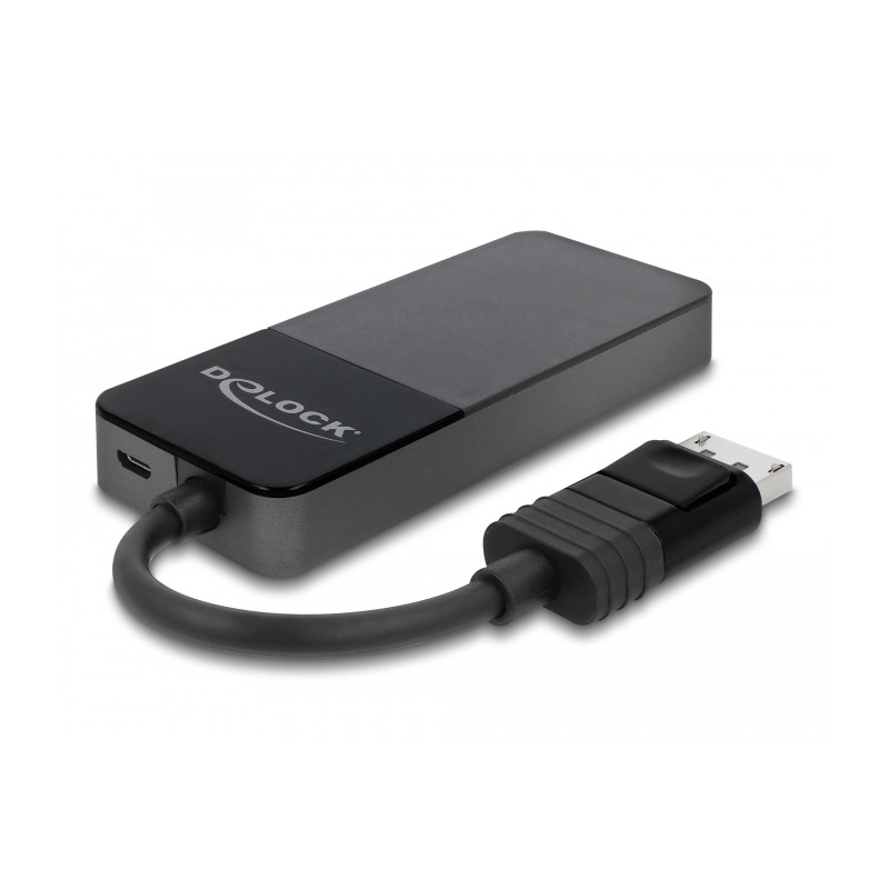 Delock DisplayPort 1.4 Splitter 1 x DisplayPort zu 3 x DisplayPort MST