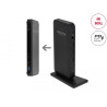 Delock USB Type-C™ DP 1.4 Dockingstation 4K - HDMI / DP 1.4 / USB 10 Gbps / LAN / PD 3.0