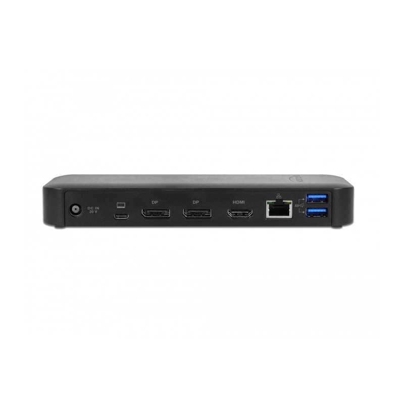 Delock USB Type-C™ DP 1.4 Dockingstation 4K - HDMI / DP 1.4 / USB 10 Gbps / LAN / PD 3.0