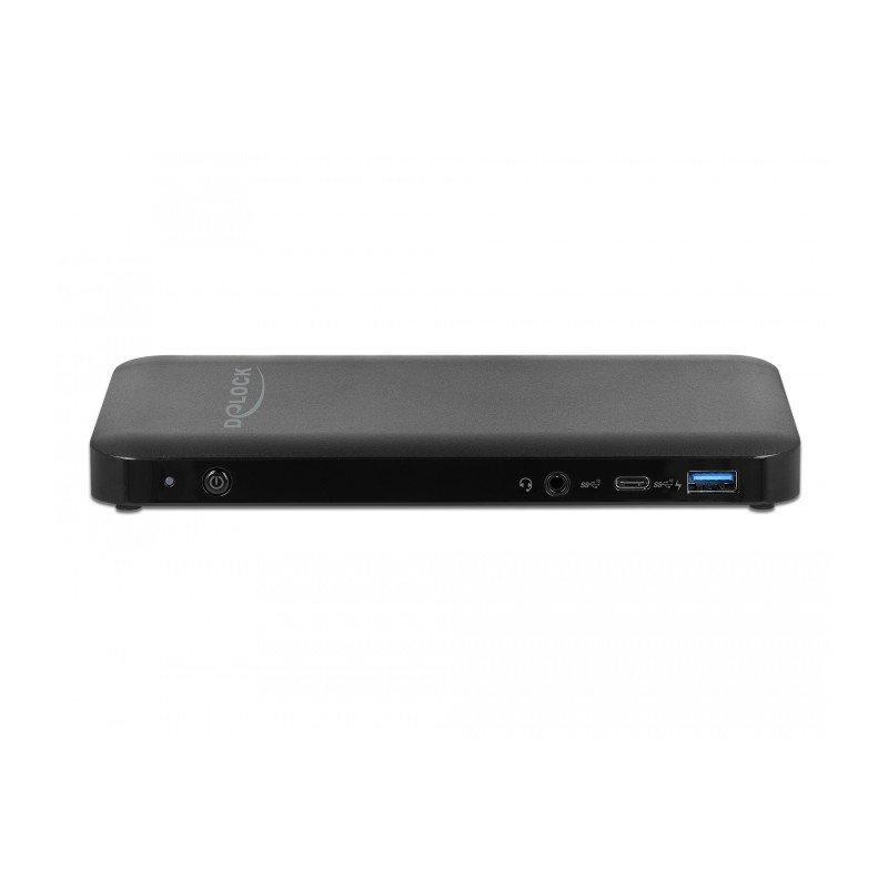 Delock USB Type-C™ DP 1.4 Dockingstation 4K - HDMI / DP 1.4 / USB 10 Gbps / LAN / PD 3.0