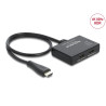 Delock HDMI Splitter 1 x HDMI in - 2 x HDMI out 4K 60 Hz