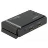 Delock DisplayPort 1.4 Switch 2 x 2 DisplayPort in zu 1 x 2 DisplayPort out 8K