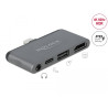 Delock Mini Dockingstation für iPad Pro / Mobilgeräte mit 4K 60 Hz