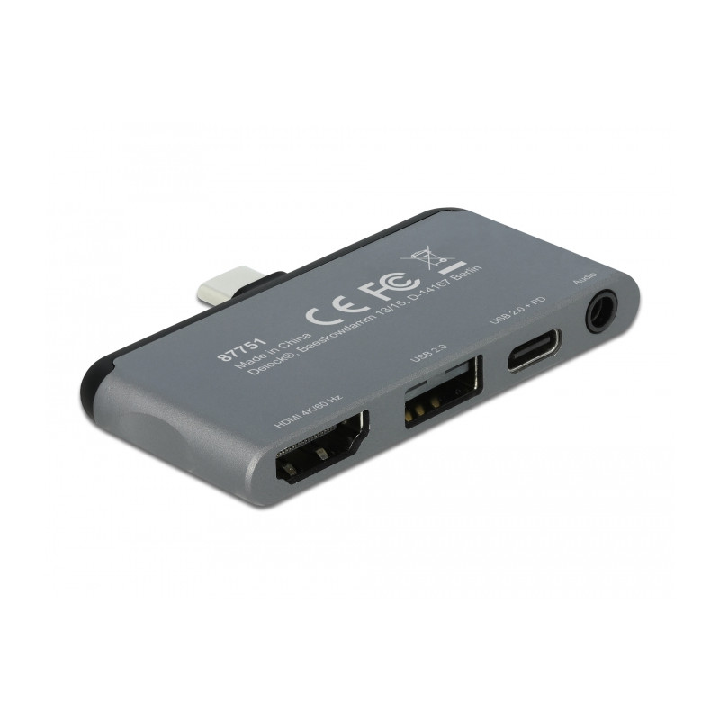 Delock Mini Dockingstation für iPad Pro / Mobilgeräte mit 4K 60 Hz