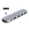 Delock Dockingstation für MacBook Dual HDMI 4K / PD / Hub