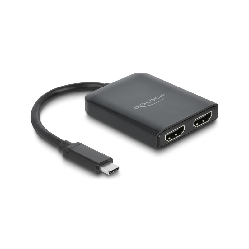 Delock USB Type-C™ Splitter (DP Alt Mode) zu 2 x HDMI MST / VXP