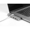 Delock Dockingstation für MacBook Pro / MacBook Air Thunderbolt™ 4 mit 5K Auflösung / 100 W PD / 10 Gbps Hub / LAN / Audio