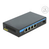 Delock Gigabit Ethernet Switch 4 Port PoE + 1 SFP