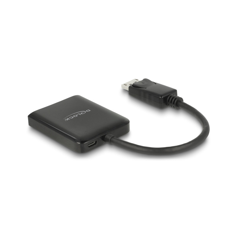 Delock DisplayPort 1.4 Splitter 1 x DisplayPort zu 2 x HDMI MST