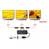 Delock DisplayPort 1.4 Splitter 1 x DisplayPort zu 3 x HDMI MST