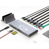 Delock USB Type-C™ DP 1.4 Dockingstation Triple 4K Display - HDMI / DisplayPort / USB / LAN / SD / PD 3.0
