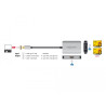 Delock USB Type-C™ Splitter (DP Alt Mode) - 1 x HDMI + 1 x VGA out