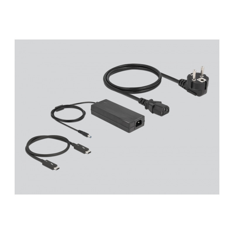 Delock Thunderbolt™ 3 Dockingstation 8K - Dual DisplayPort / USB / LAN / SD / Audio / PD 3.0