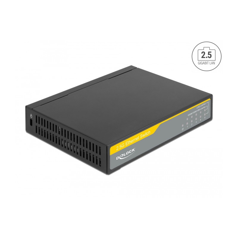 Delock 2,5 Gigabit Ethernet Switch 5 Port