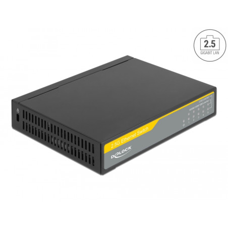 Delock 2,5 Gigabit Ethernet Switch 5 Port