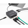 Delock Thunderbolt™ 3 Mini Dockingstation 8K - DisplayPort / HDMI / USB / LAN / Audio / PD 3.0