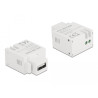 Delock Keystone Modul mit USB Typ-A Ladebuchse 10,5 W weiß