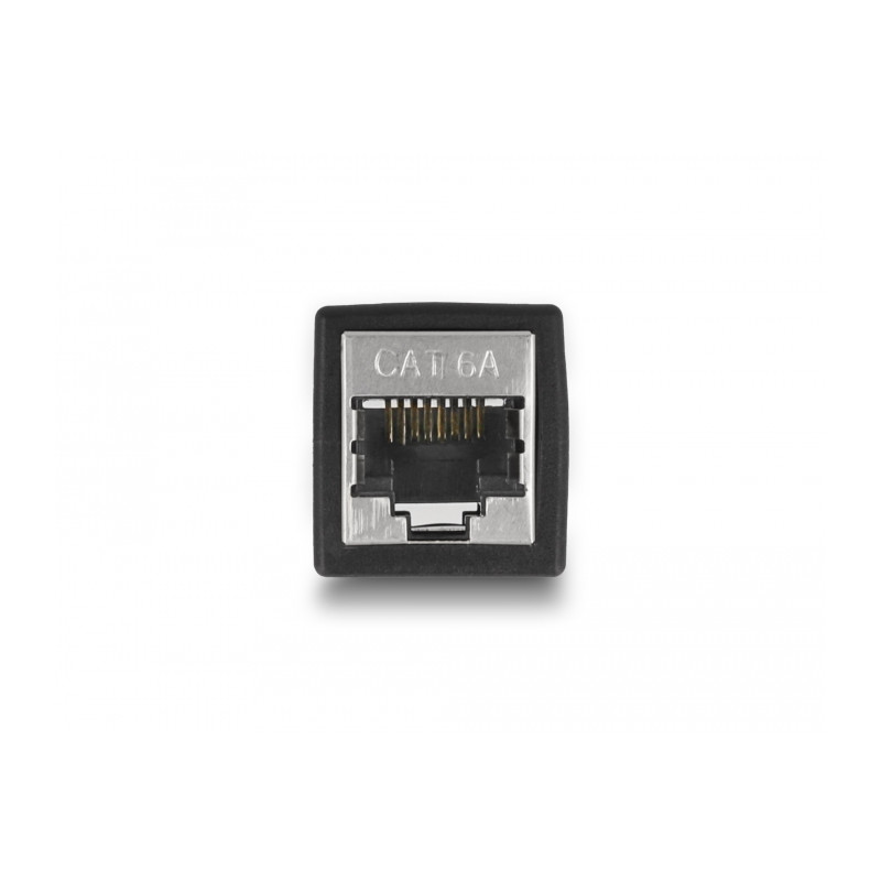 Delock Adapter RJ45 Buchse zu RJ45 Buchse Cat.6A schwarz