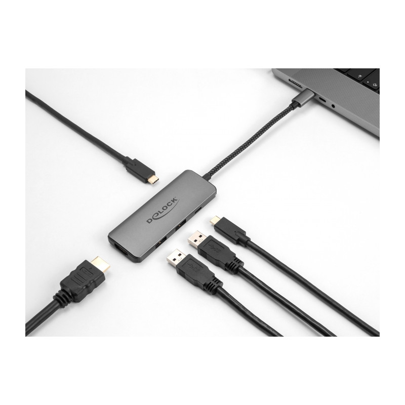 Delock USB Type-C™ Dockingstation 8K - HDMI / USB / PD 3.0 100 W
