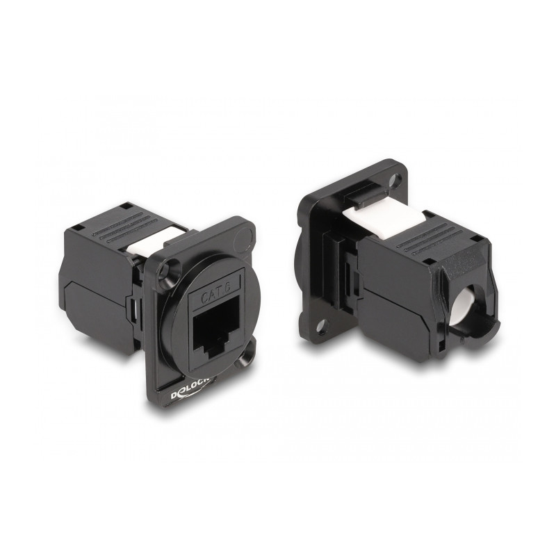 Delock D-Typ Modul RJ45 Cat.6 Buchse zu LSA Buchse