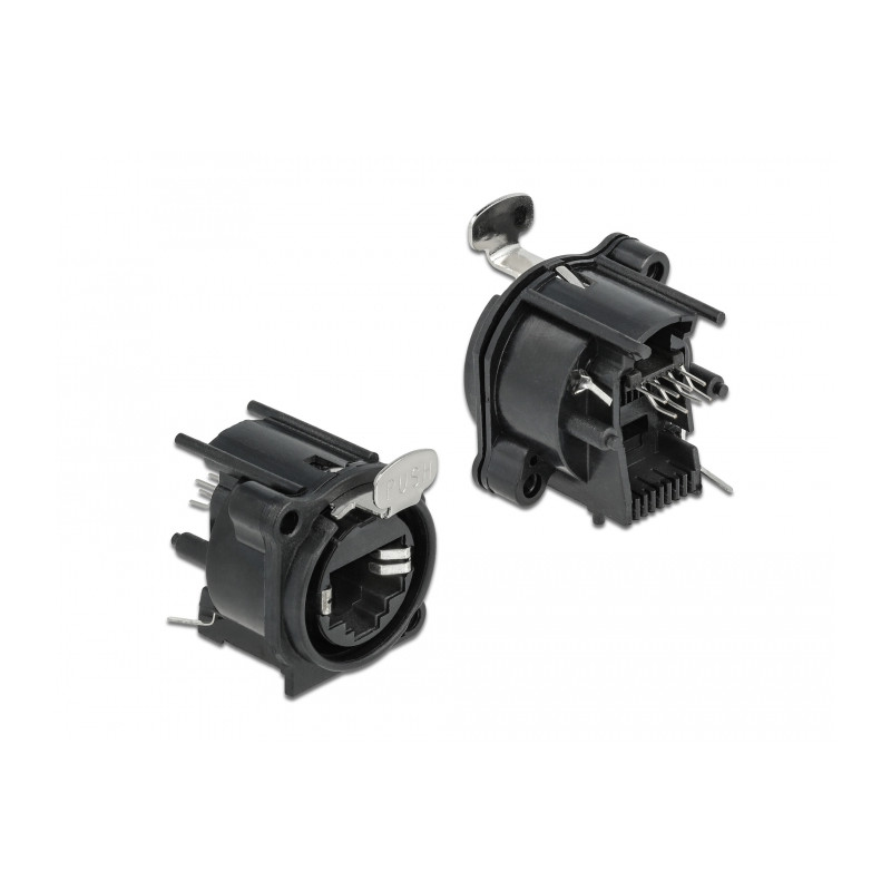 Delock D-Typ Modul RJ45 Buchse zu Lötanschluss
