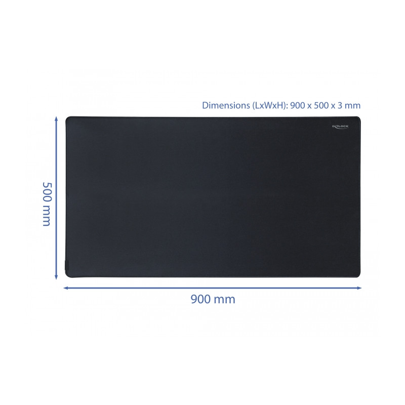 Delock Gaming Mauspad 900 x 500 mm - wasserabweisend
