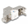 Delock Keystone Modul RJ45 Buchse zu LSA Cat.6A mit LED