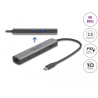 Delock USB 40 Gbps USB Type-C™ Dockingstation 8K - HDMI / USB 10 Gbps / 2,5 Gigabit LAN / PD 3.0 100 W