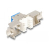 Delock Keystone Modul RJ45 Buchse zu LSA Cat.6A werkzeugfrei farbig Set 8 Stück