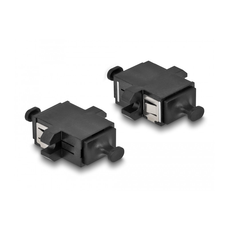 Delock LWL Kupplung MPO Buchse zu MPO Buchse schwarz