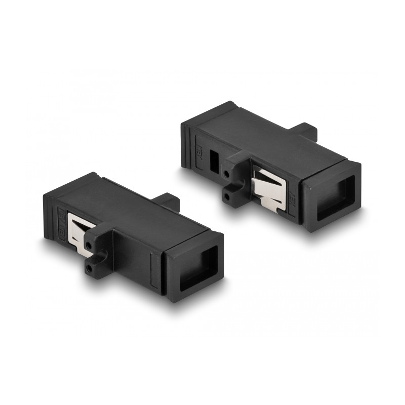 Delock LWL Kupplung MTRJ Buchse zu MTRJ Buchse schwarz
