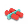 Delock LWL Kupplung ST Duplex Buchse zu ST Duplex Buchse aqua