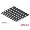 Delock Schrumpfschlauch Sortiment 200 mm 28 Stück schwarz