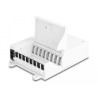 Delock LWL FTTH Indoor Verteilerbox zur Wandmontage 8 Port weiß