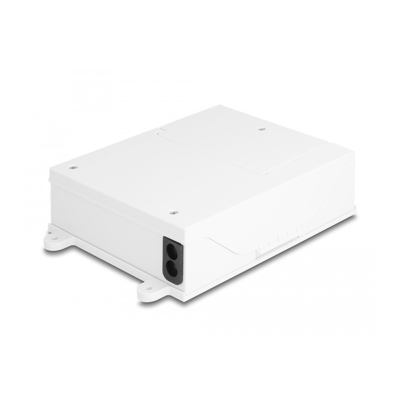 Delock LWL FTTH Indoor Verteilerbox zur Wandmontage 8 Port weiß