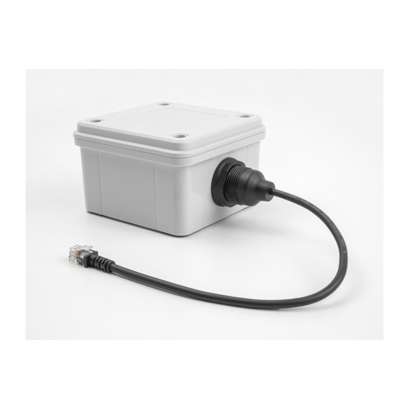 Delock Kabel RJ12 Stecker zu RJ12 Buchse zum Einbau 30 cm schwarz