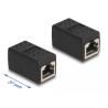 Delock RJ50 Adapter Buchse zu Buchse schwarz