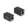 Delock Adapter RJ45 Buchse zu RJ45 Buchse Cat.6 schwarz
