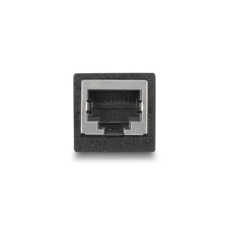 Delock Adapter RJ45 Buchse zu RJ45 Buchse Cat.6 schwarz
