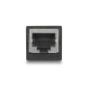 Delock Adapter RJ45 Buchse zu RJ45 Buchse Cat.6 schwarz