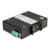 Delock Industrie Gigabit Ethernet Switch 4 Port RJ45 2 Port SFP für Hutschiene