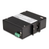 Delock Industrie Gigabit Ethernet Switch 8 Port RJ45 2 Port SFP für Hutschiene