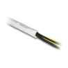 Delock Kabelschlauch aus Glasfasergeflecht und Aluminium 2 m x 16 mm