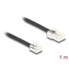 Delock Telefonkabel RJ45 Stecker zu RJ11 Stecker schwarz 1 m