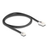 Delock Telefonkabel RJ45 Stecker zu RJ11 Stecker schwarz 1 m