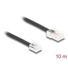 Delock Telefonkabel RJ45 Stecker zu RJ11 Stecker schwarz 10 m