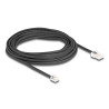 Delock Telefonkabel RJ45 Stecker zu RJ11 Stecker schwarz 10 m