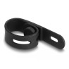 Delock Softbinder flexibel wiederverwendbar Set 10 Stück schwarz / weiß